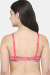 Wacoal Padded Wired 3/4th Coverage T-Shirt Bra - Hot Pink Multi — thumbnail 2